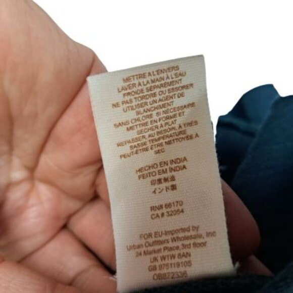 Free People Glitter City Tie Neck Mock Neck Sequin Halter Top - Picture 6 of 6